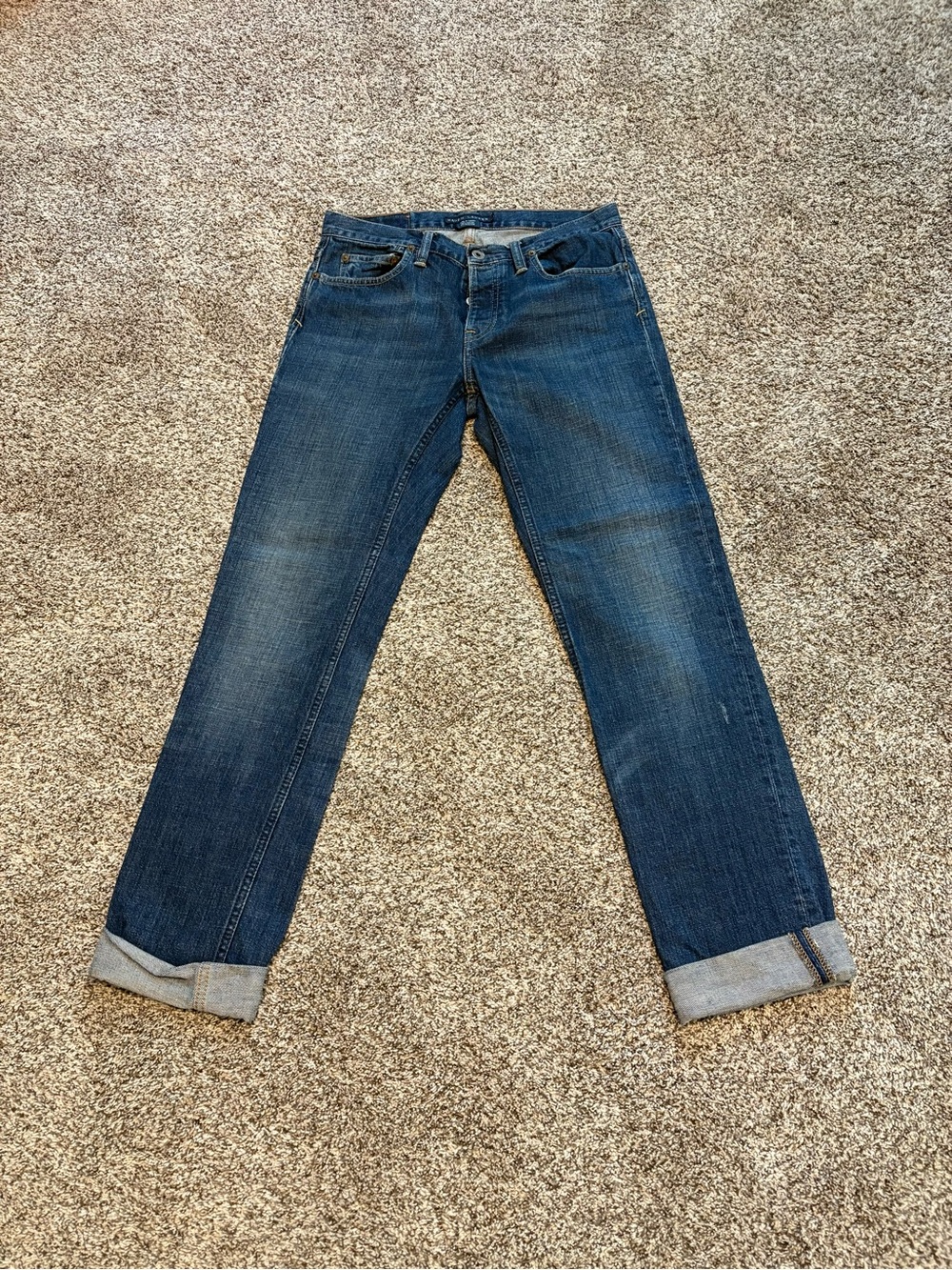 Ralph Lauren Classic Women’s Dark Blue Straight-Leg Jeans